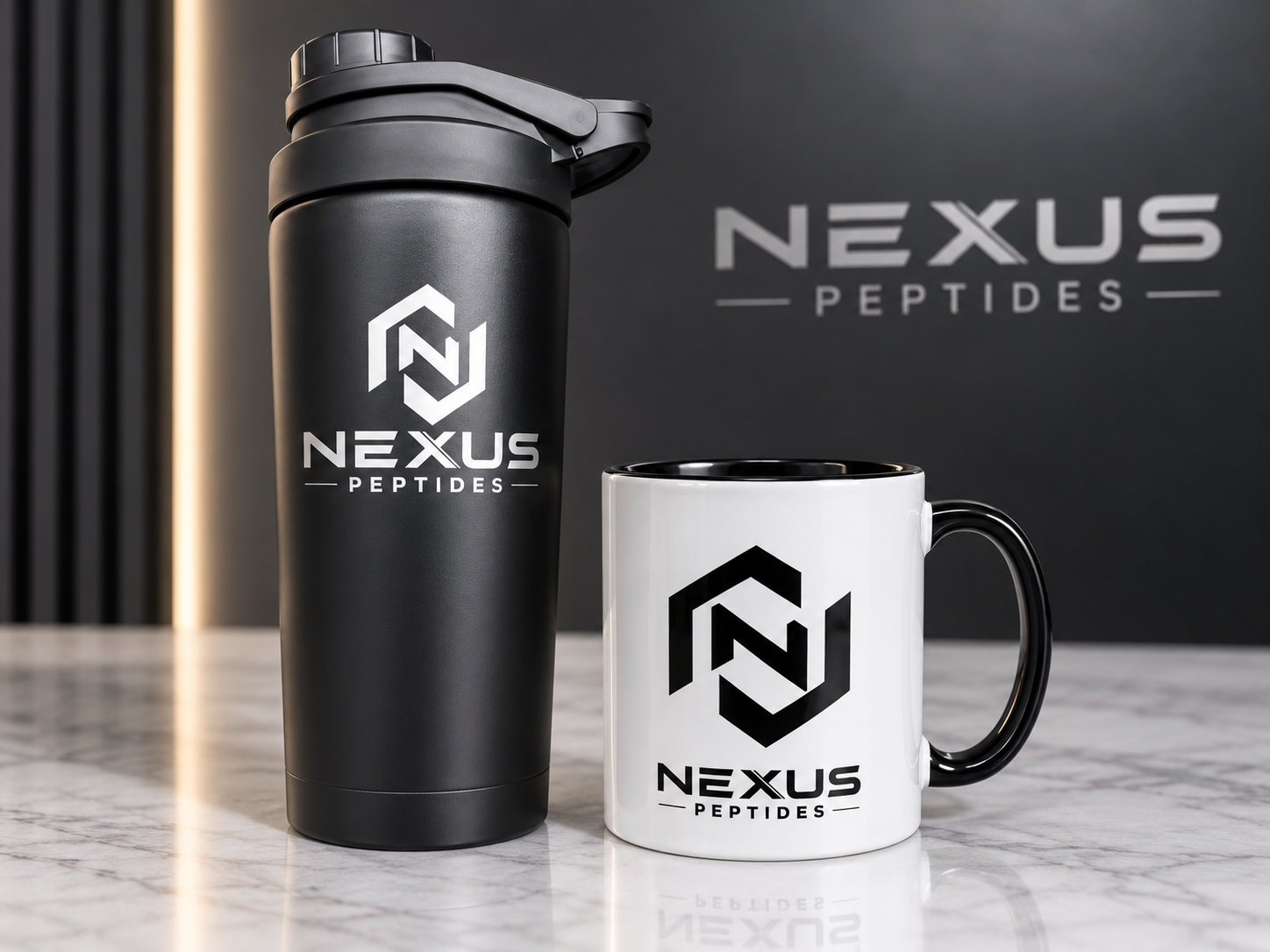 NEXUS HYDRATION – Shaker und Trinkzubehör