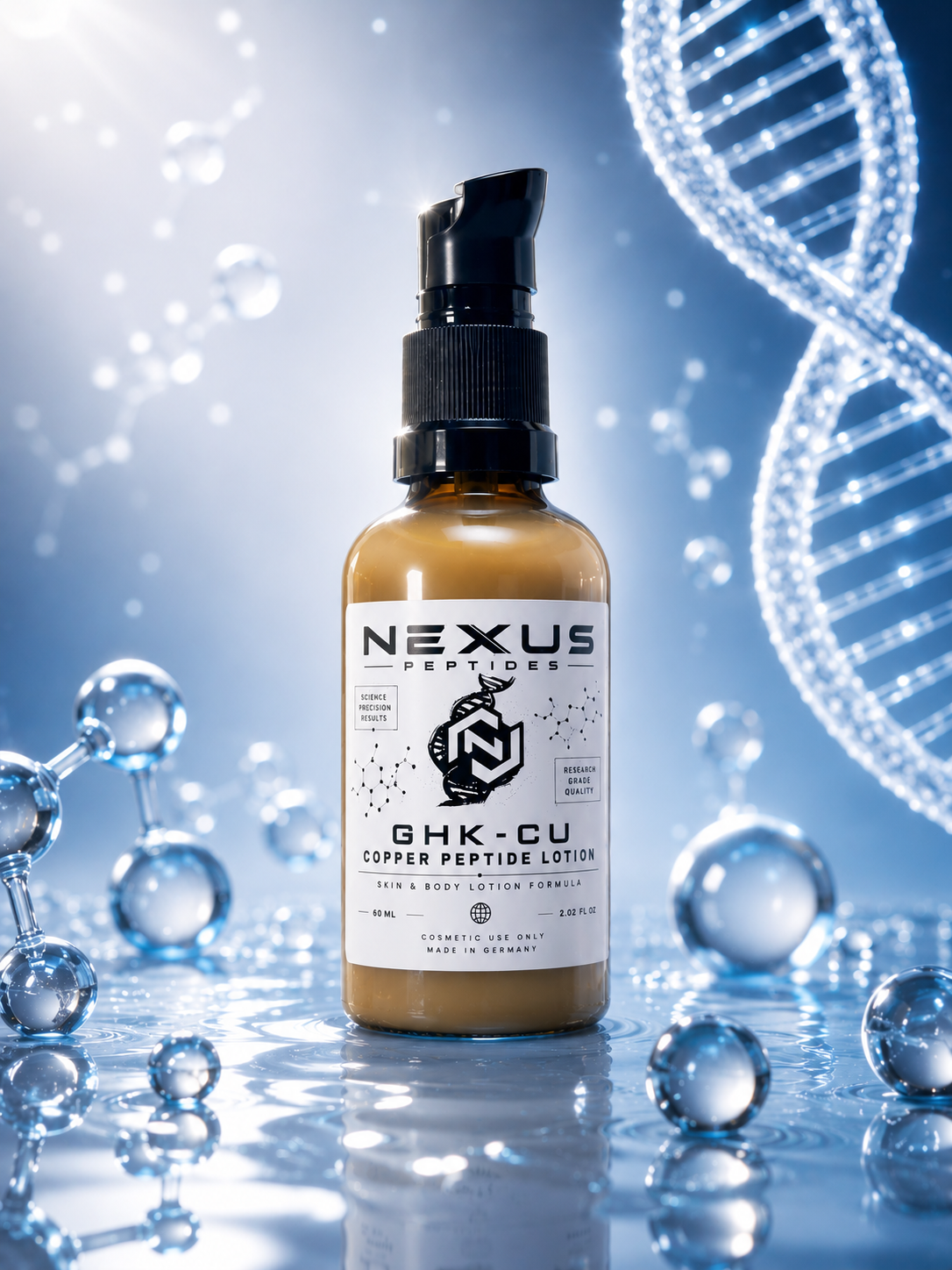 GHK-Cu Copper Peptide Lotion